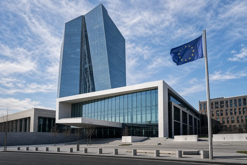 Sitz der Europäischen Zentralbank in Frankfurt am Main